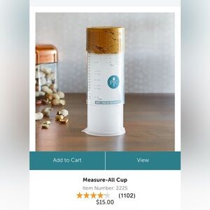 Pampered chef measure all cup NEW UNOPENED